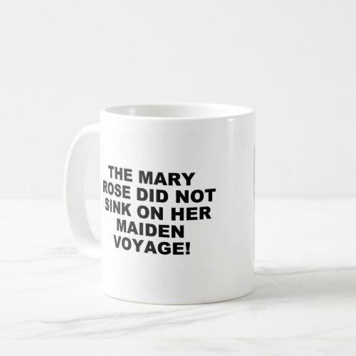 Mary Rose Mug