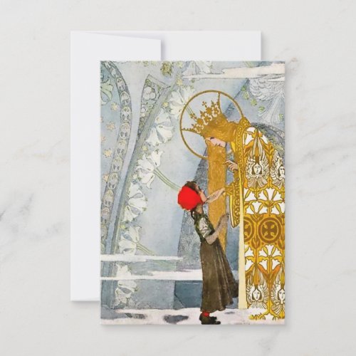 Marys Child by Heinrich Lefler Thank You Card