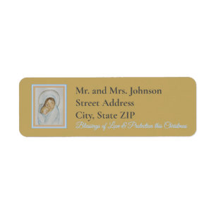 Mary’s Mantle Return Address Label