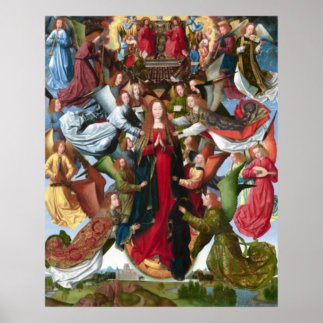 Mary - Saint Lucy Legend Fine Art Poster (Front)