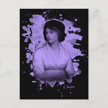 Mary Shelley (wollstonecraft) Tribute Postcard by andersARTshop at Zazzle