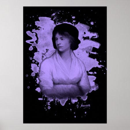 Mary Shelley (wollstonecraft) Tribute Poster