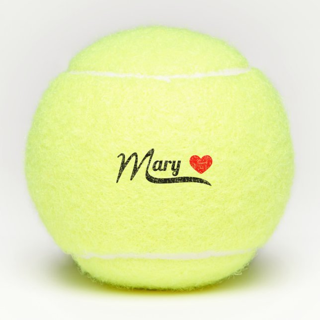 Mary Tennis Balls (Front)