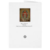 Mary the Protector Theotokos Cards (Back)