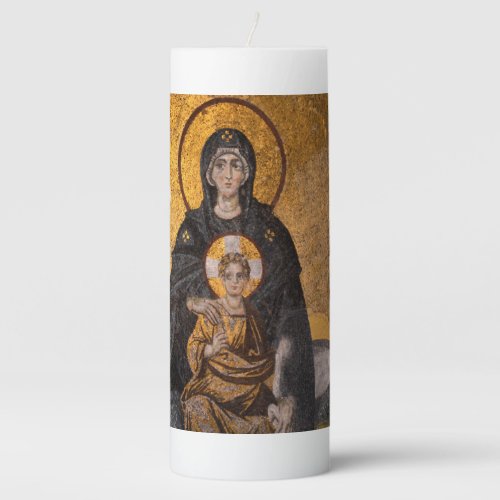 Mary the TheotokosMary mother of Jesus Pillar Candle