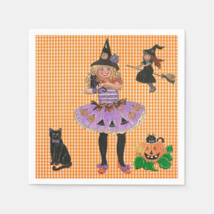 Mary the Witch Napkins