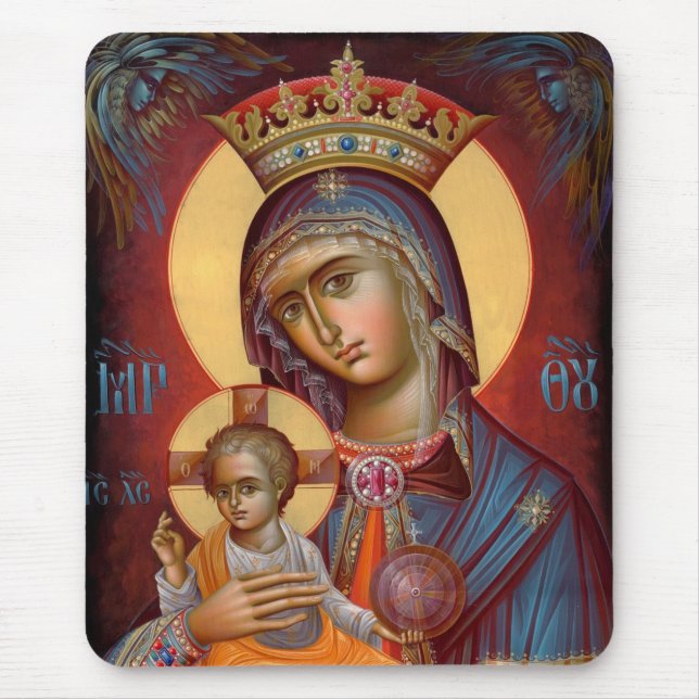 Mary - THEOTOKOS Mouse Pad (Front)