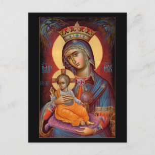 Mary - THEOTOKOS Postcard