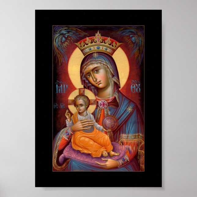 Mary - Theotokos Poster (Front)