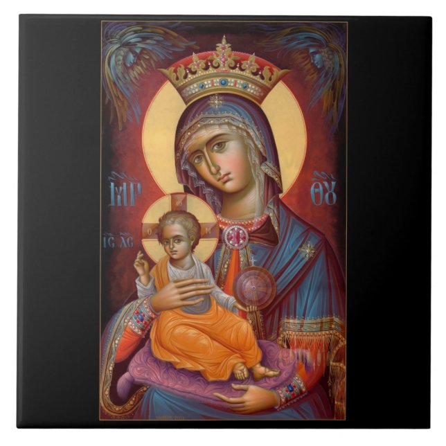 Mary - THEOTOKOS Tile (Front)