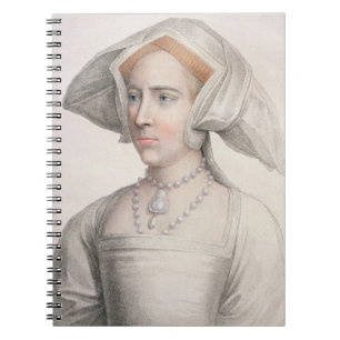 Mary Tudor (1516-58) engraved by Francesco Bartolo Notebook