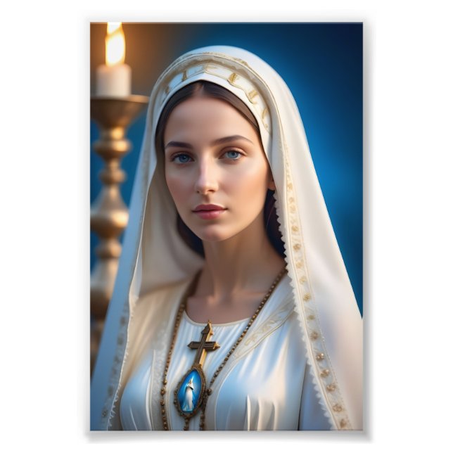 Mary Virgin Jesus  Photo Print (Front)