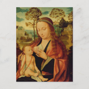 Mary with the Christ Child, early 16th century Postcard