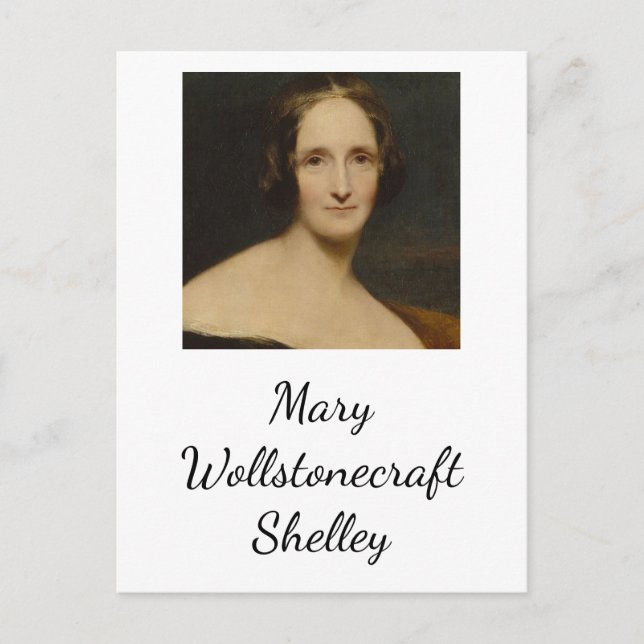 Mary Wollstonecraft Shelley[- Frankenstein Author Postcard (Front)