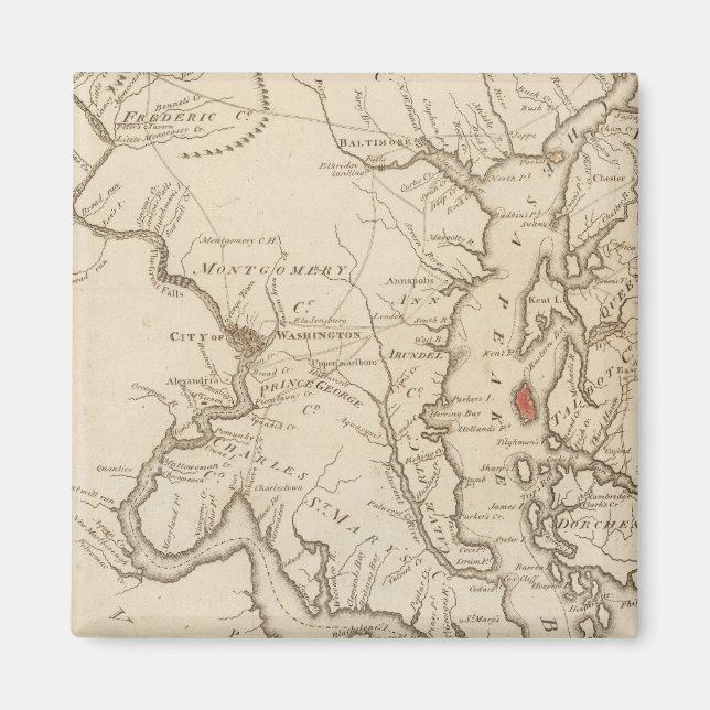 Maryland 6 magnet (Front)