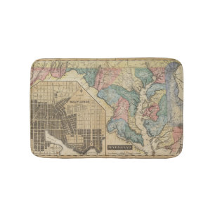 Maryland 8 bathroom mat