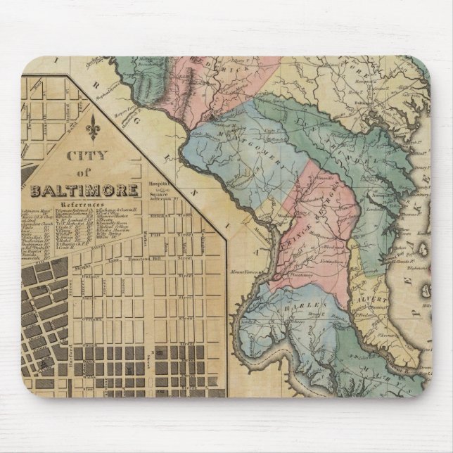 Maryland 8 mouse pad (Front)