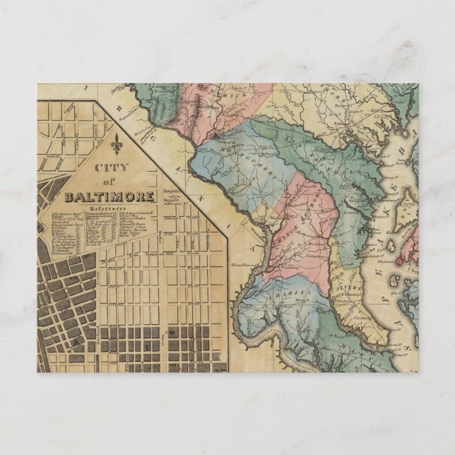 Maryland 8 postcard (Front)