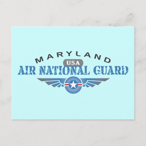 Maryland Air National Guard Postcard