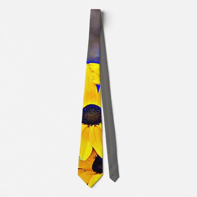 Maryland Black Eyed Susan Neck Tie (Front)