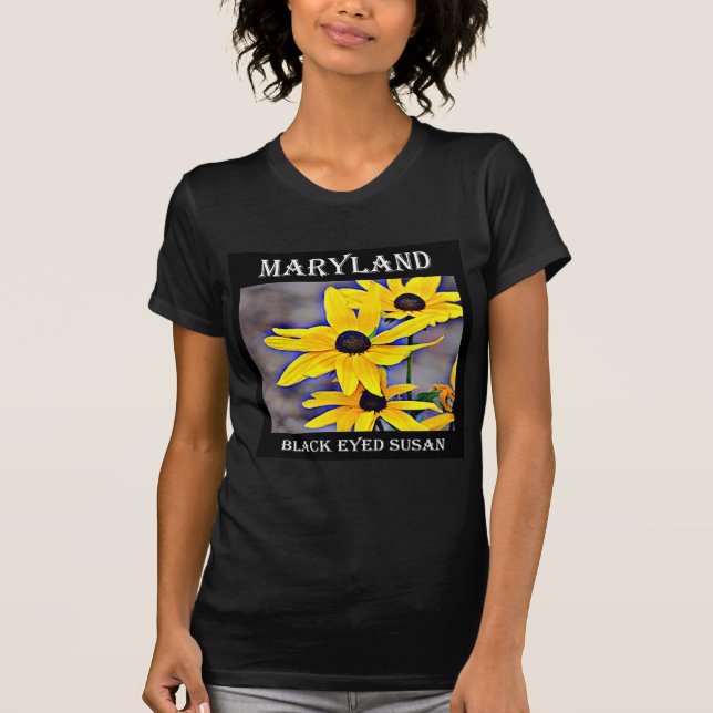 Maryland Black Eyed Susan T-Shirt (Front)