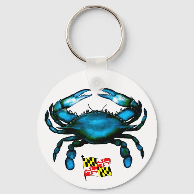 Crab keychain hot sale