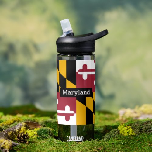 Maryland bottle patriotic Maryland Flag Water Bottle