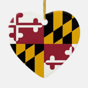 Maryland Ceramic Ornament
