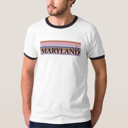 Maryland Chesapeake Bay Scene T-Shirt