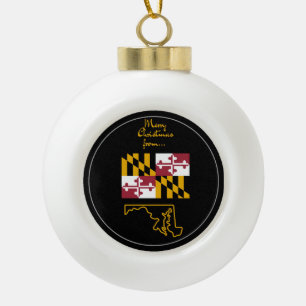 Maryland - "Chesapeake Christmas Charm" Ornament