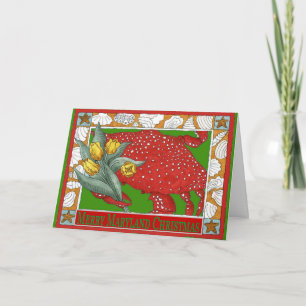 Maryland Christmas Crab Holiday Card