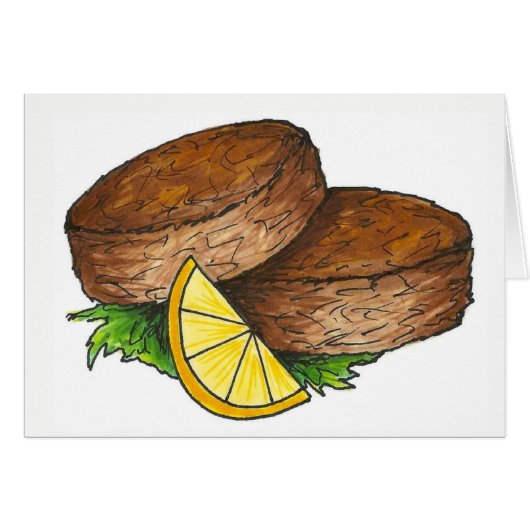 Maryland Crab Cakes Crabcakes w/ Lemon Seafood (Front Horizontal)