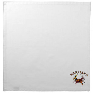 Maryland Crab Flag Napkin