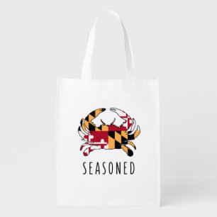 Maryland Crab "Seasoned" Grocery Bag