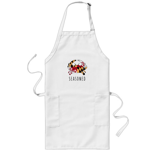 Maryland Crab "Seasoned"  Long Apron (Front)