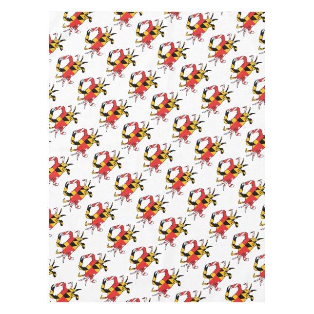 Maryland Crab Tablecloth (Front)