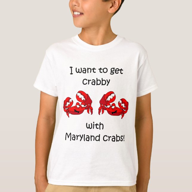 Maryland crabs T-Shirt (Front)