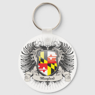 Maryland Crest Keychain