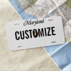 Maryland Custom License Plate