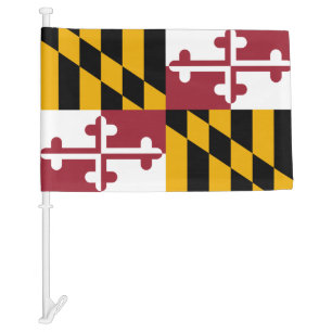 Maryland Flag & America State, USA /sports fans