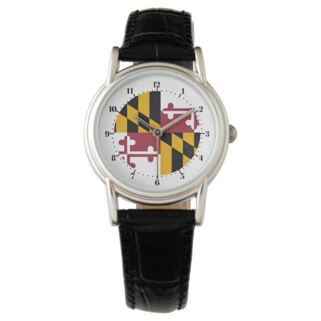 Maryland  flag, American state flag Watch (Front)