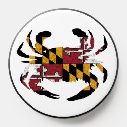 Maryland Flag Blue Crab PopSocket Phone Grip