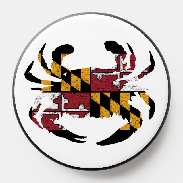 Maryland Flag Blue Crab PopSocket Phone Grip (Popsocket)