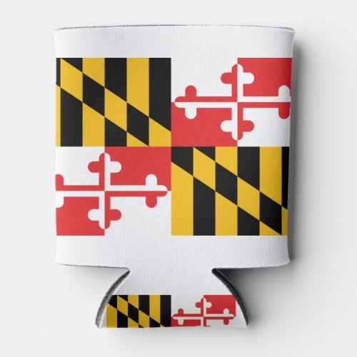 Maryland Flag Can Cooler