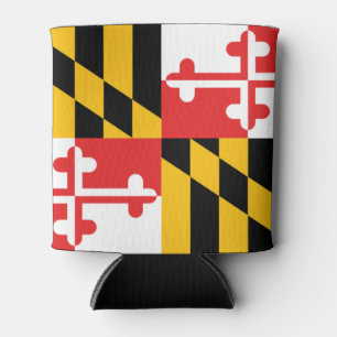 Maryland Flag Can Cooler