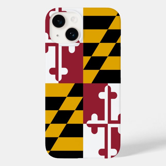 Maryland Flag Case Mate iPhone 14 Case (Back)