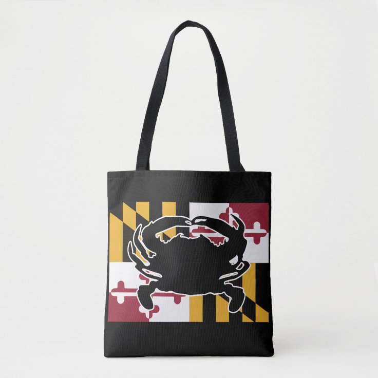 Maryland Flag/Crab bag Zazzle
