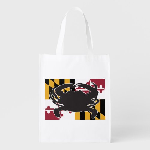 Maryland FlagCrab reusable bag