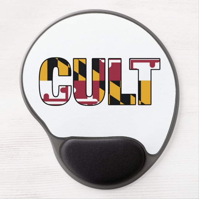 Maryland Flag Cult Gel Mouse Pad (Front)