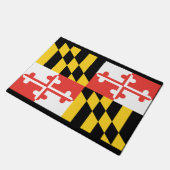 Maryland Flag Door Mat | Zazzle